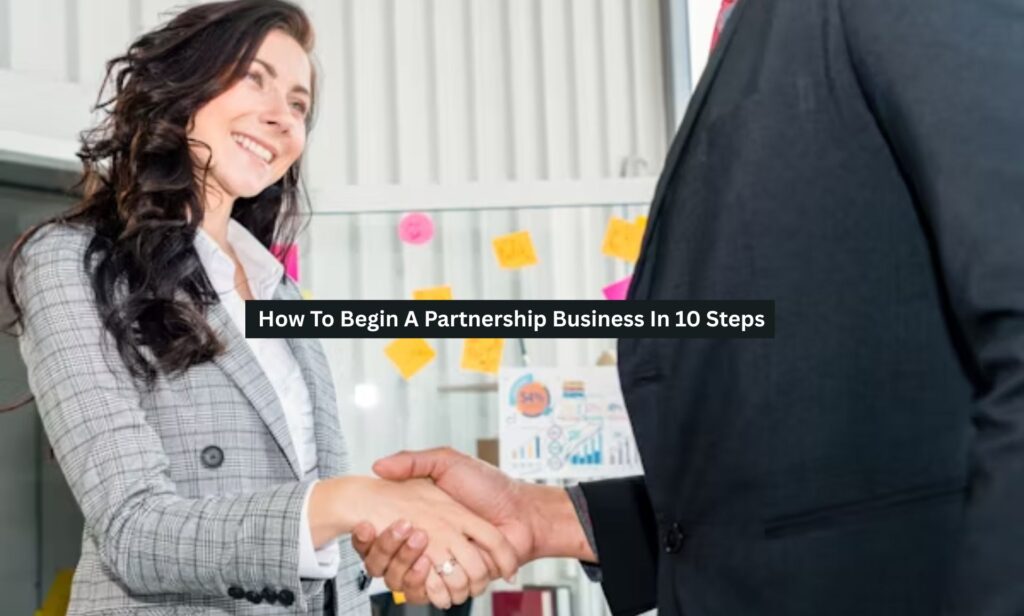 How To Begin A Partnership Business In 10 Steps - Sales Net Profit